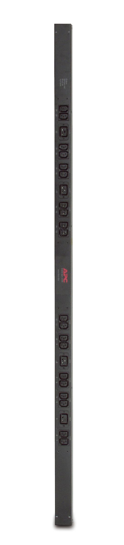 Apc basic rack pdu unità di distribuzione dell'energia (pdu) 24 presa(e) ac 0u nero - AP7554