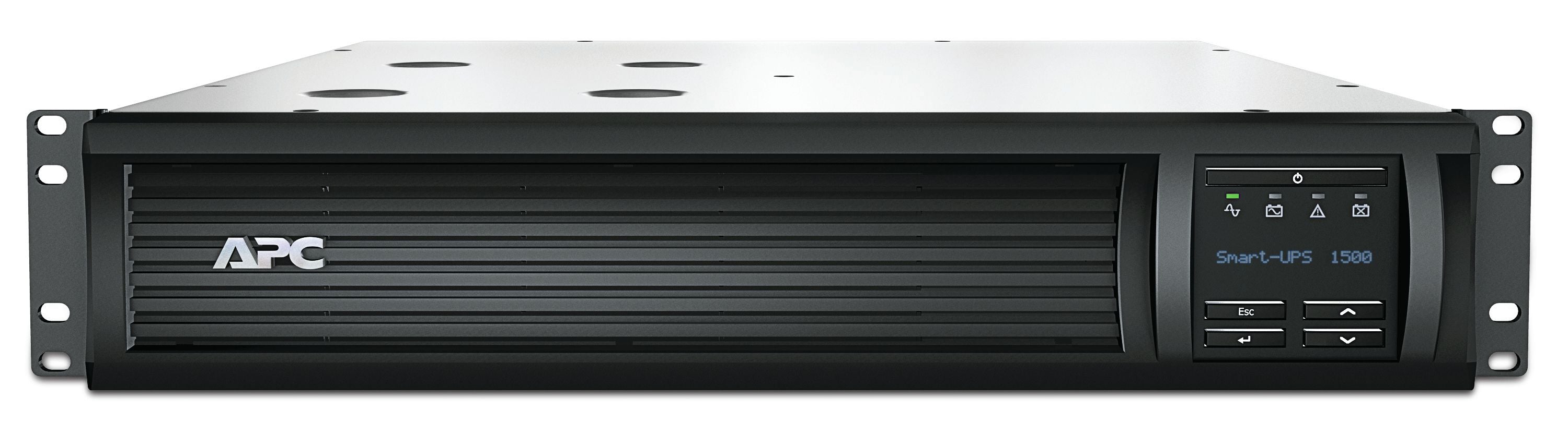 Apc smart-ups 1500va gruppo di continuità (ups) a linea interattiva 1,5 kva 1000 w 4 presa(e) ac - SMT1500RMI2UNC
