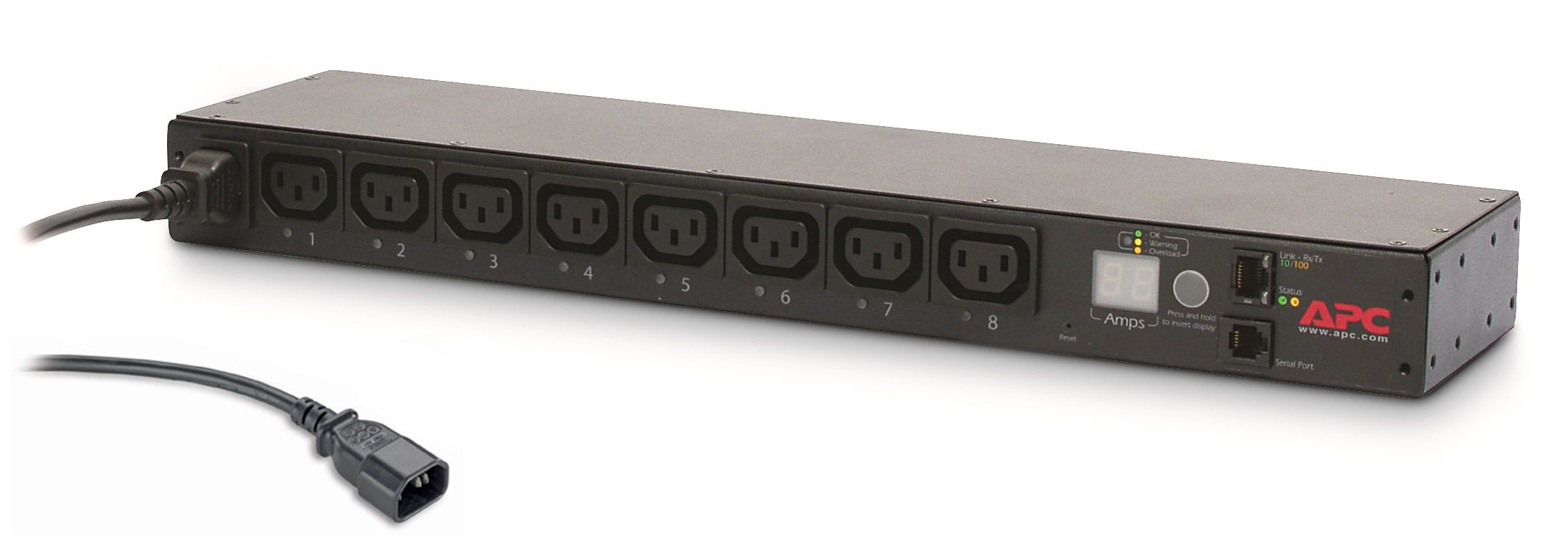 Apc ap7920b unità di distribuzione dell'energia (pdu) 8 presa(e) ac 0u/1u nero
