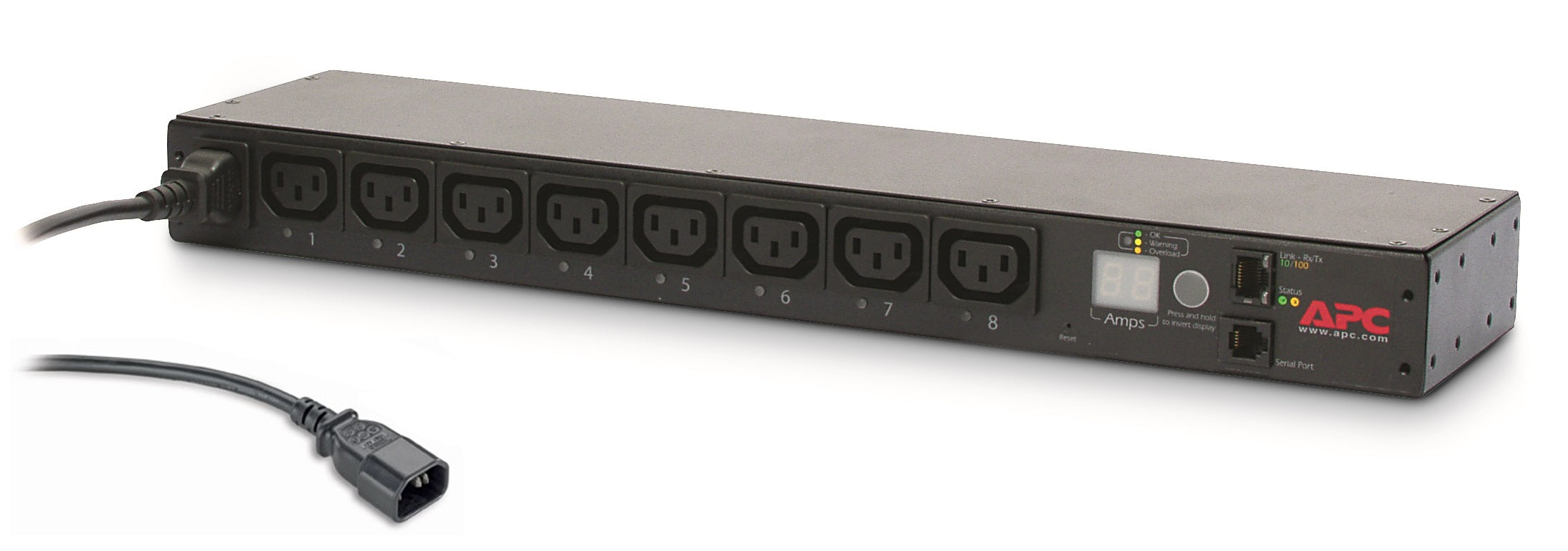 Apc ap7920b unità di distribuzione dell'energia (pdu) 8 presa(e) ac 0u/1u nero