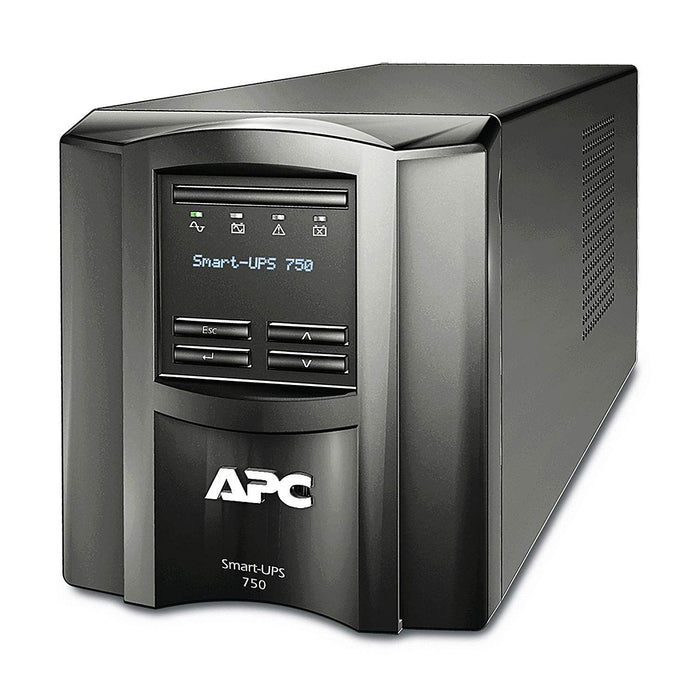 Apc smt750ic gruppo di continuità (ups) a linea interattiva 0,75 kva 500 w 6 presa(e) ac