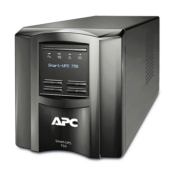 Apc smt750ic gruppo di continuità (ups) a linea interattiva 0,75 kva 500 w 6 presa(e) ac