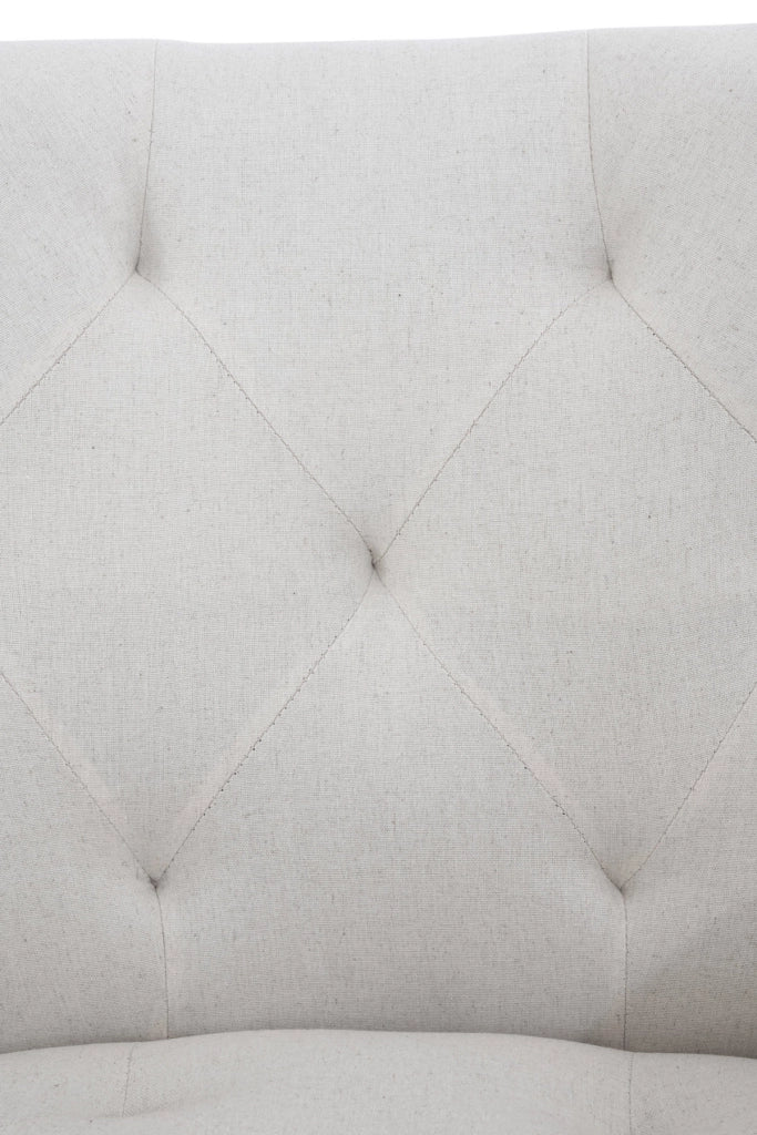 Sedia da pranzo Langford Beige,Tessuto