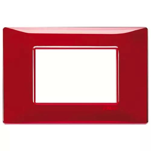 VIMAR PLANA - PLACCA 3M REFLEX RUBINO