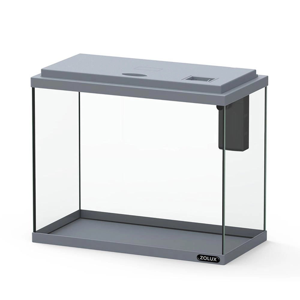 Zolux Ekai 30 13L - acquario cm30x18x24h completo di filtro interno Colore: Grigio