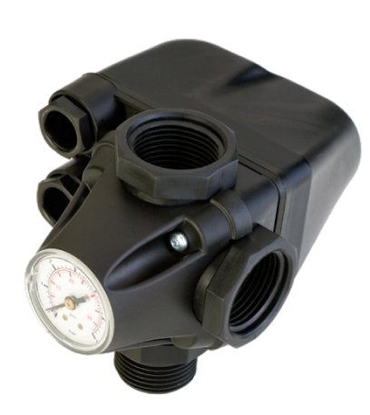 Pressostato per autoclave con manometro pm/5 3 watt raccordi integrati