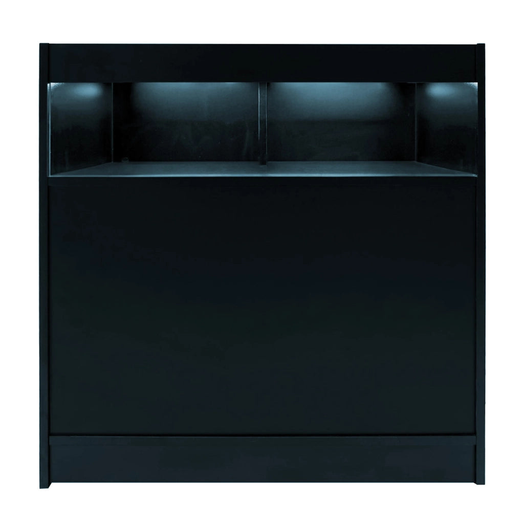 Set Banconi Neri LED Sagittarius B900 LM60 TB60 Vetrina con Serratura