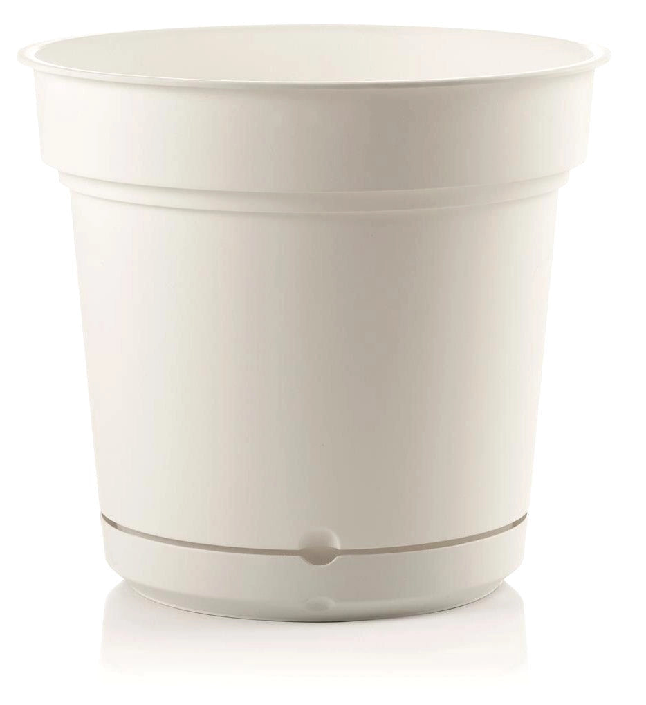 Vaso Ø23x20,7 cm in Polipropilene Hydral 23 Bianco