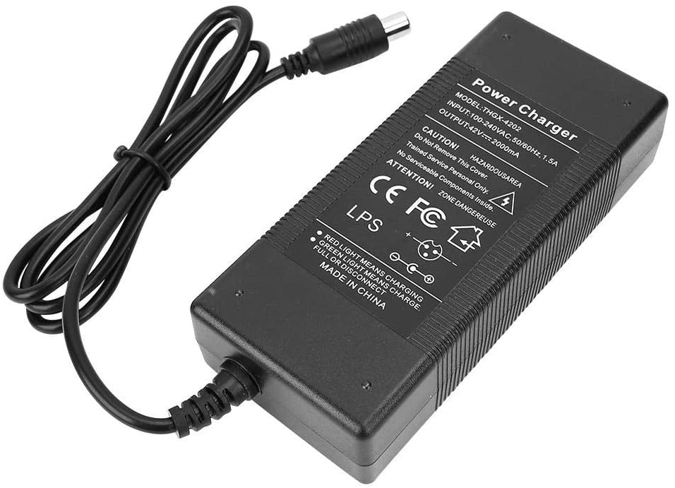 Haofy - Caricatore Elettrico per Scooter da 42 V, 2 A, Adattatore di Ricambio per Xiaomi Mobility Scooter/Sedia a rotelle elettrica/Golf Buggy Charger