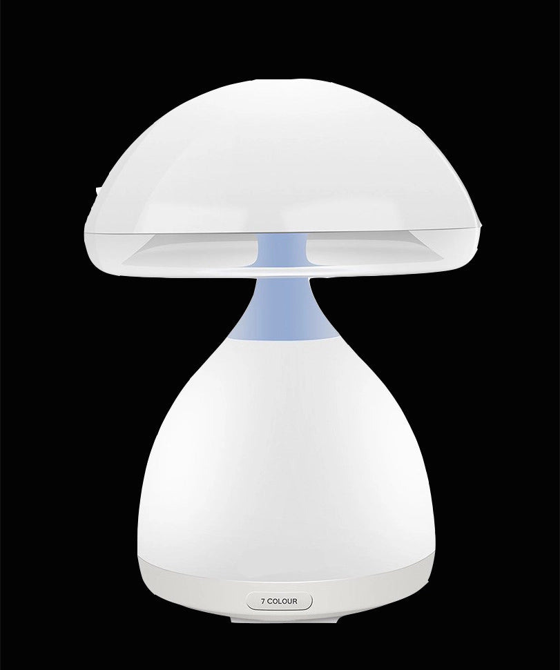 LAMPADA LED RGB A FUNGO COLORI CROMOTERAPIA TAVOLO COMODINO 7 COLORI SENZA FILI