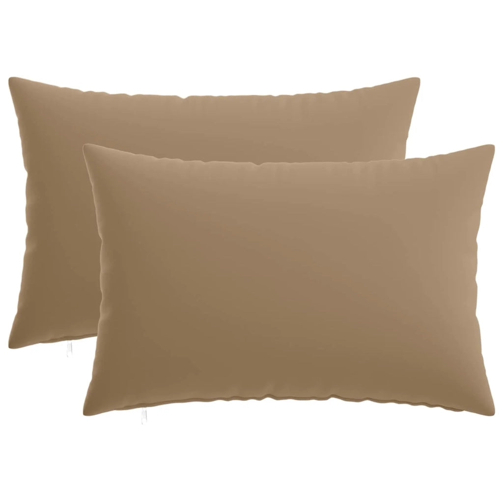 Federa 2 pz HEERLEN Tortora 40 x 60 cm Poliestere 909305