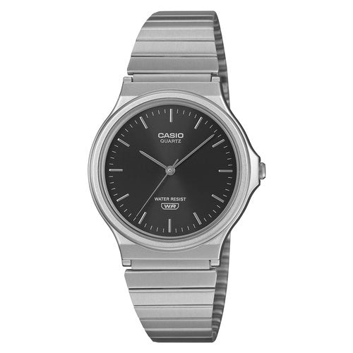 Orologio casio mq 24da 1aef silver e black