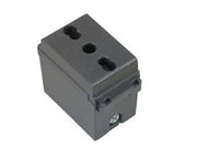 PRESA SICUREZZA BIVALENTE ARC- - 2 poli+terra 10/16A alveoli ø mm.4/5 (7879) - 6 pezzi MARLANVIL