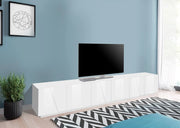 Mobile per TV Ping L 243.6 x H 46 x P 44.2 cm bianco