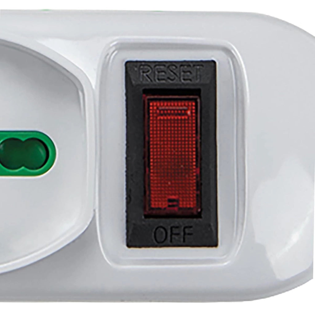Multipresa Bipasso Schuko con Termico Triax Fme Bianco 2 Pezzi 7403241