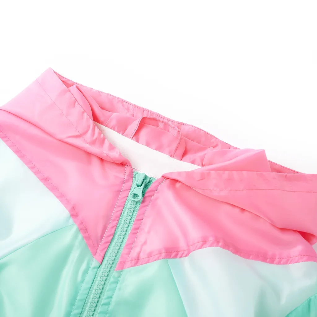 Giacca con Cappuccio e Cerniera da Bambina Multicolore 92 CFW5809304