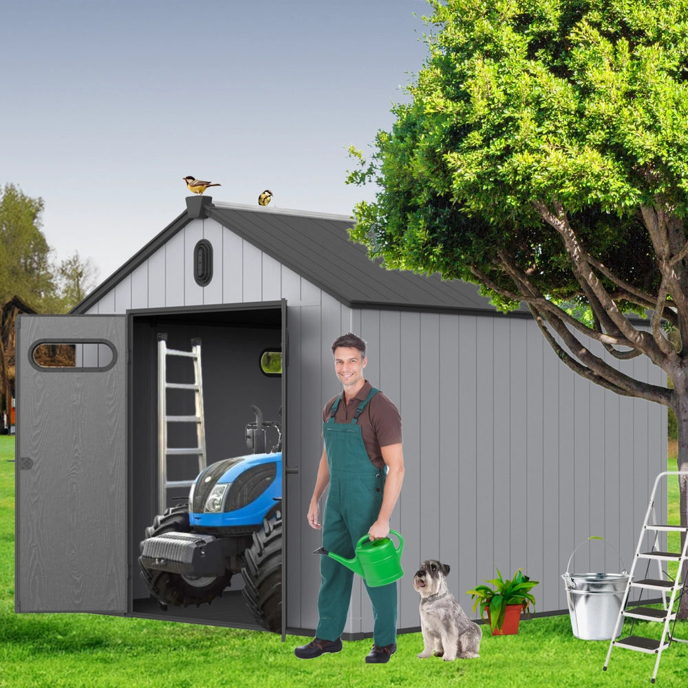 Capannone da Giardino in Resina ¨C Minimal ¨C 235x285x231cm
