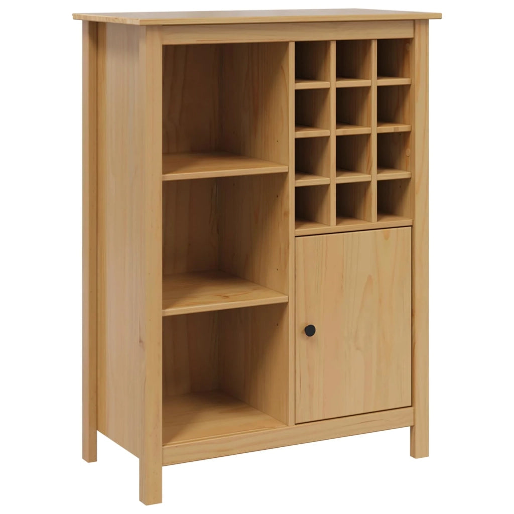 Mobile per vino HILL Marrone miele 79.5 x 40 x 107.5 cm CFW8134477