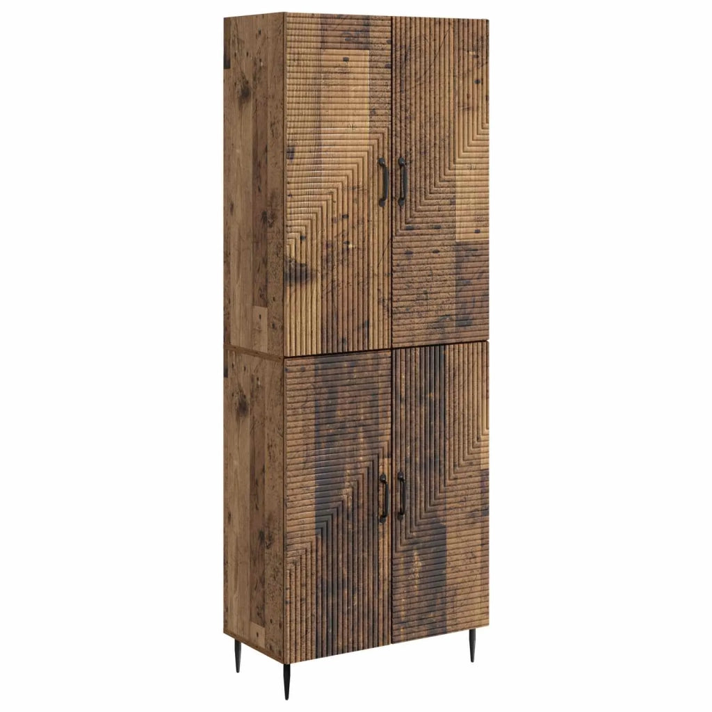 Set di armadi 2 pcs 66 x 34,5 x 89,5 cm Legno ingegnerizzato