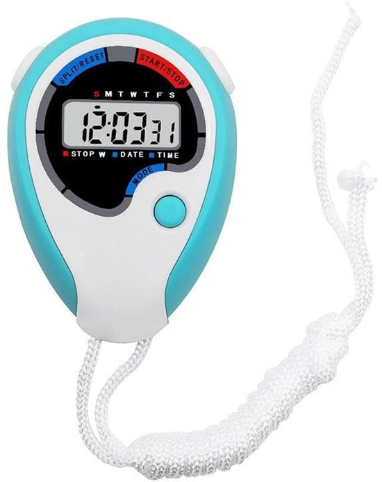 Stopwatch sportivo elettronico, timer elettronico, cronografo da corsa elettronico