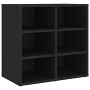 Scarpiera | Mobile per scarpe Nera 52,5x30x50 cm