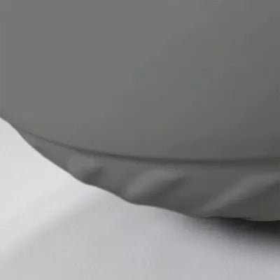 Lavabo da appoggio 40 cm grigio cemento con rilievi sul fondo  Logos