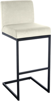 Sgabello da bar Hopewell velluto B 5