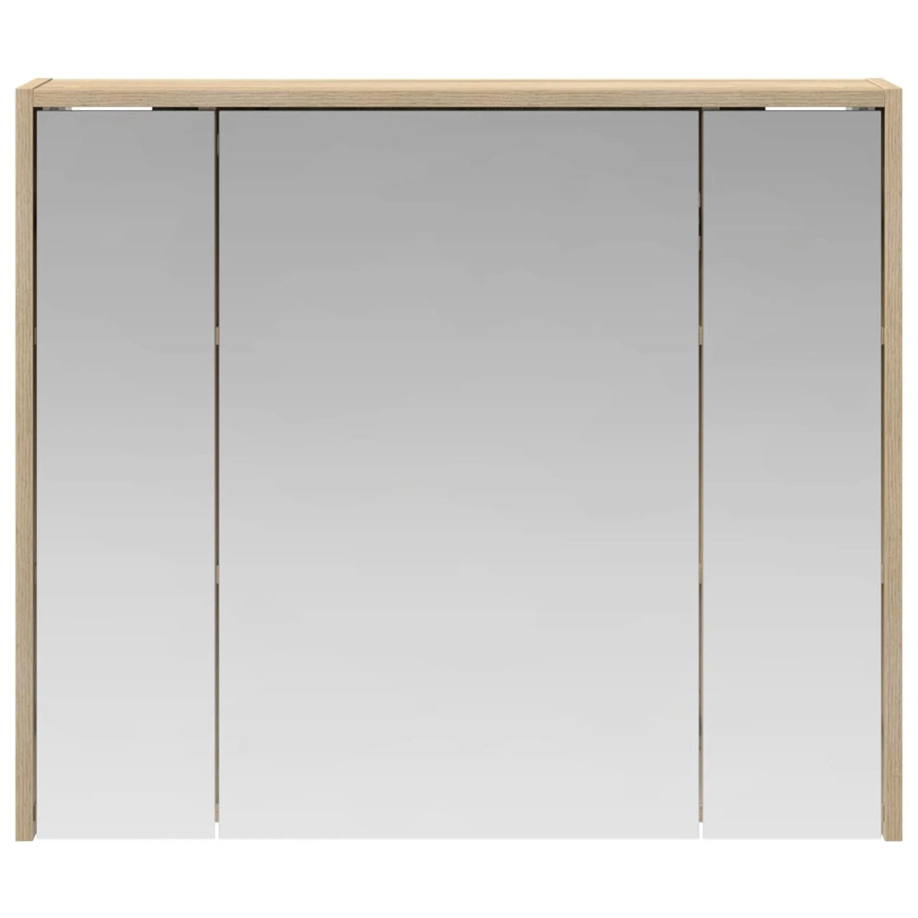 Mobiletto per specchio da bagno Rovere Sonoma