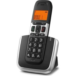 Telefono cordless brondi bravo platimun nero - 10279010