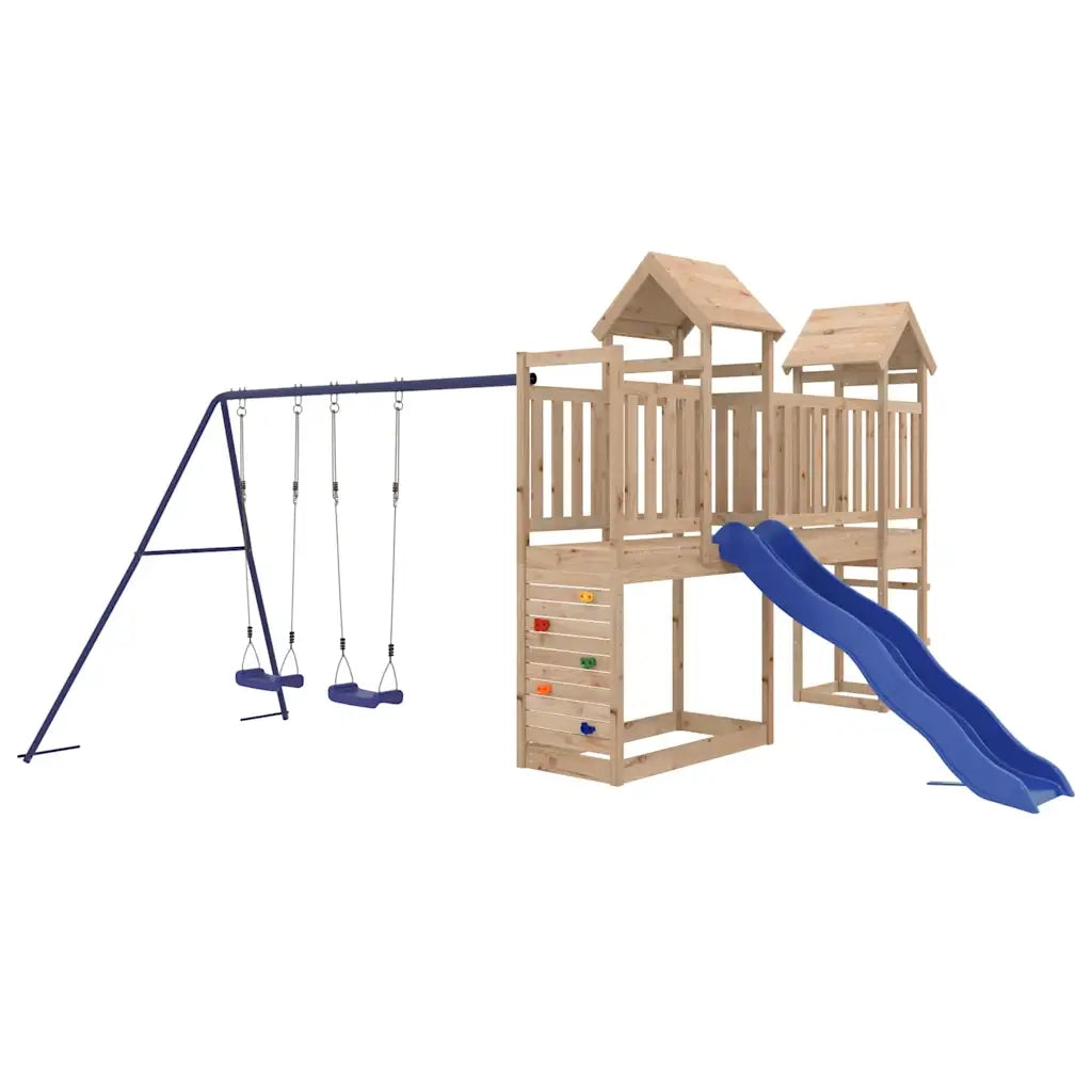 Set da Gioco da Esterno in Legno Massello di Pinocod mxl 78690