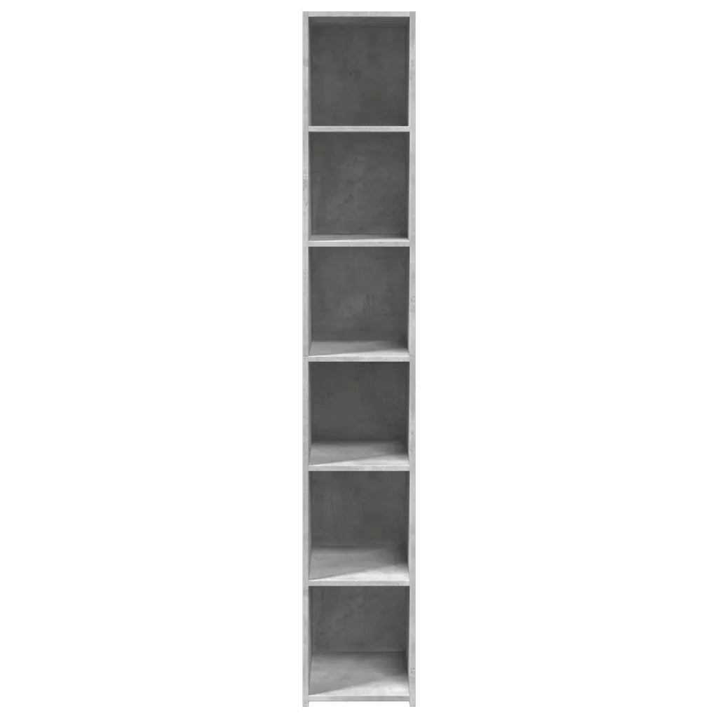 Credenza Grigio Cemento 30x41x185 cm in Legno Multistrato 846414
