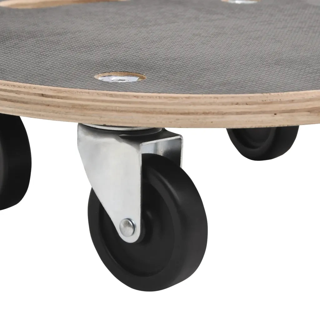 Pedane di Trasporto 2 pz Rotonde Ø38x11,5 cm 250 kg 154892