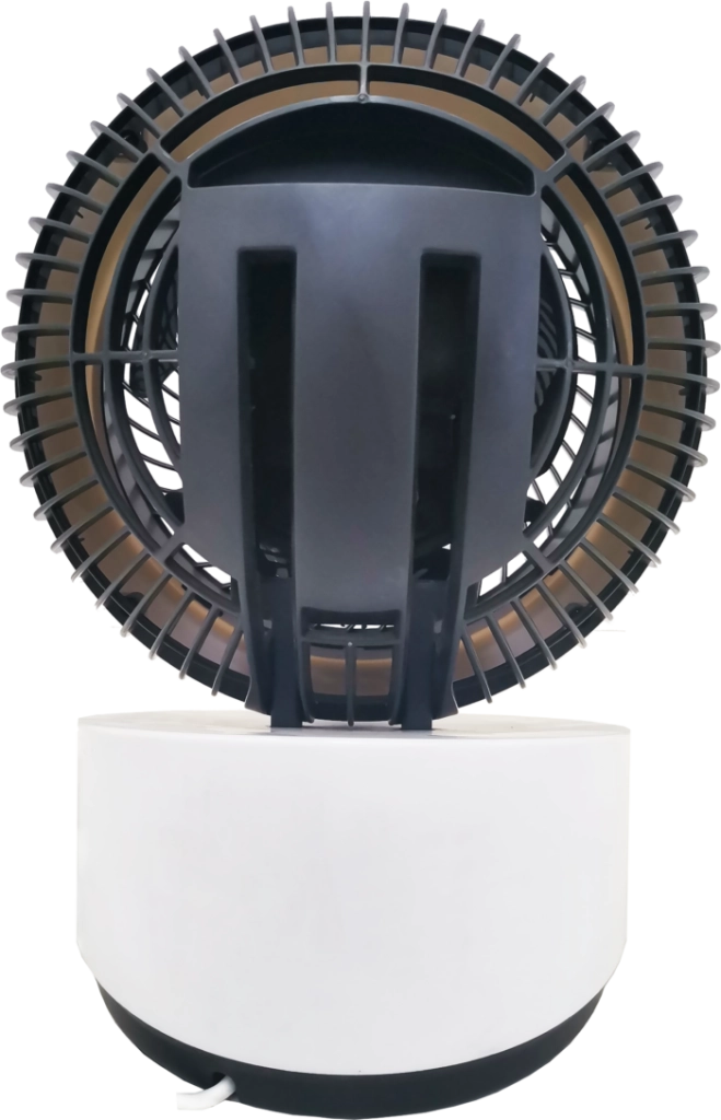 Ventilatore circolatore aria 25 cm con telecomando, 50W 3 modalità vento e timer 12h, oscillazione automatica per casa - Sogo