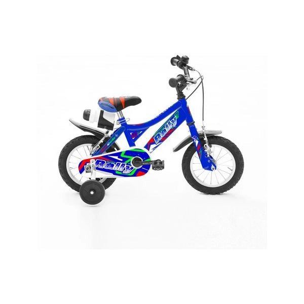 Bicicletta mandelli 120125010 sport one rally con rotelle blu