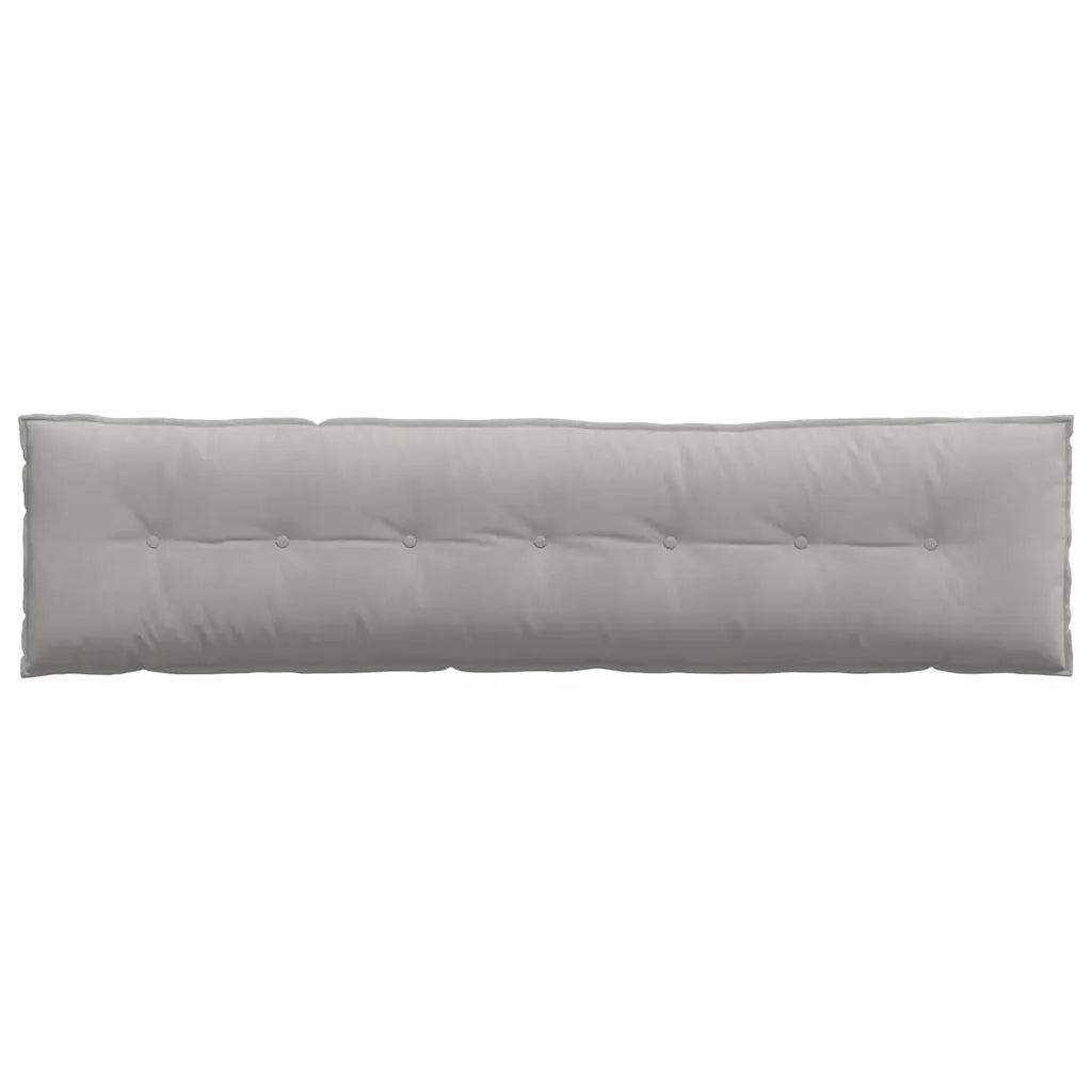 Cuscino per Schiena Grigio chiaro 200 x 50 cm 42014989