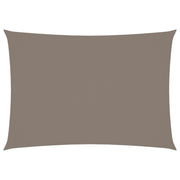 Vela ombreggiante/ombrellone rettangolare 3 x 5 m in tessuto Oxford color tortora 02_0009683