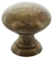 POMOLO OTTONE 24228 D 20 MM ANTICATO- 25,0 pz