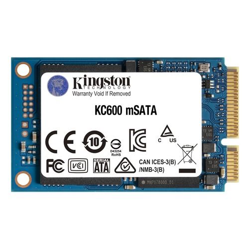 Kingston technology drive ssd kc600 sata3 msata 256g - SKC600MS/256G
