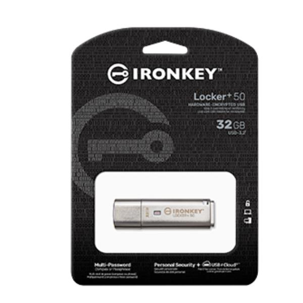Kingston technology ironkey 32gb iklp50 aes usb, w/256bit encryption - IKLP50/32GB