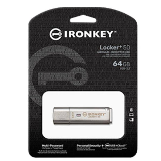 64gb aes usb w/256bit encryption - IKLP50/64GB
