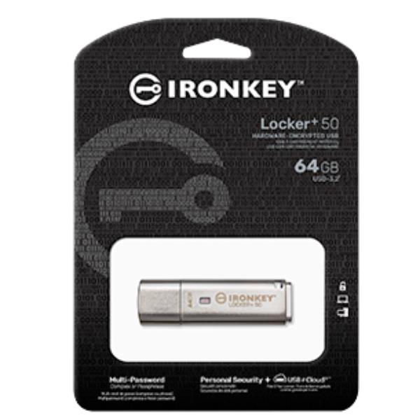 64gb aes usb w/256bit encryption - IKLP50/64GB