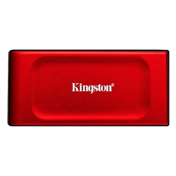 Kingston technology 1tb ssd esterno xs1000 usb 3.2 gen 2, rosso - SXS1000R/1000G