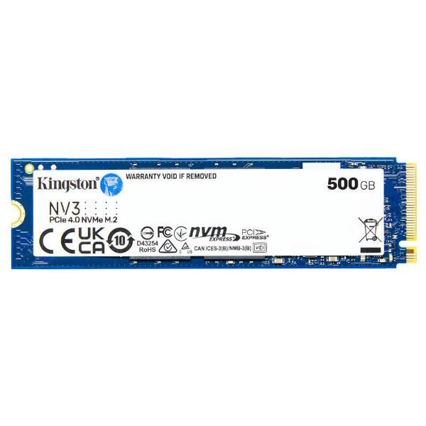 Kingston technology 500g nv3 m.2 2280 nvme ssd - SNV3S/500G