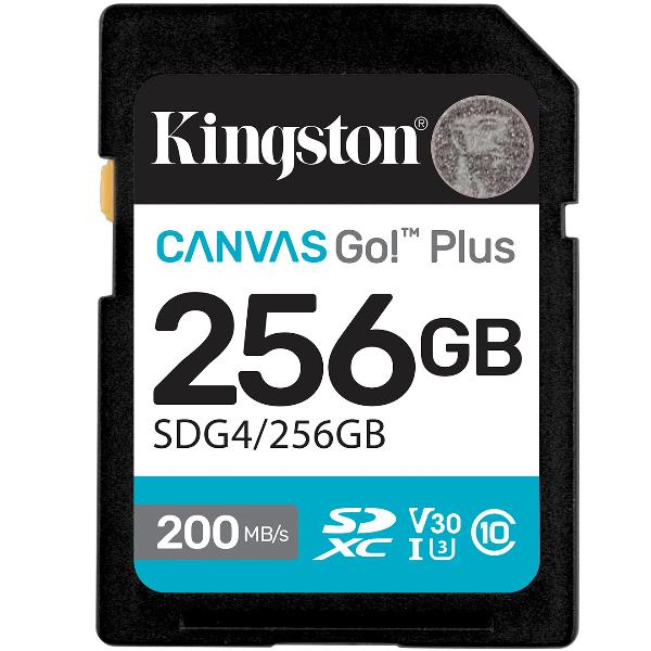 256gb sdxc canvas go plus gen4 - SDG4/256GB