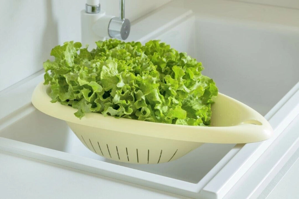 Scolatutto Ovale Scola Pasta Verdure Plastica 47X23X10,5H Cm Vari Colori Set 5 Pezzi - Bama