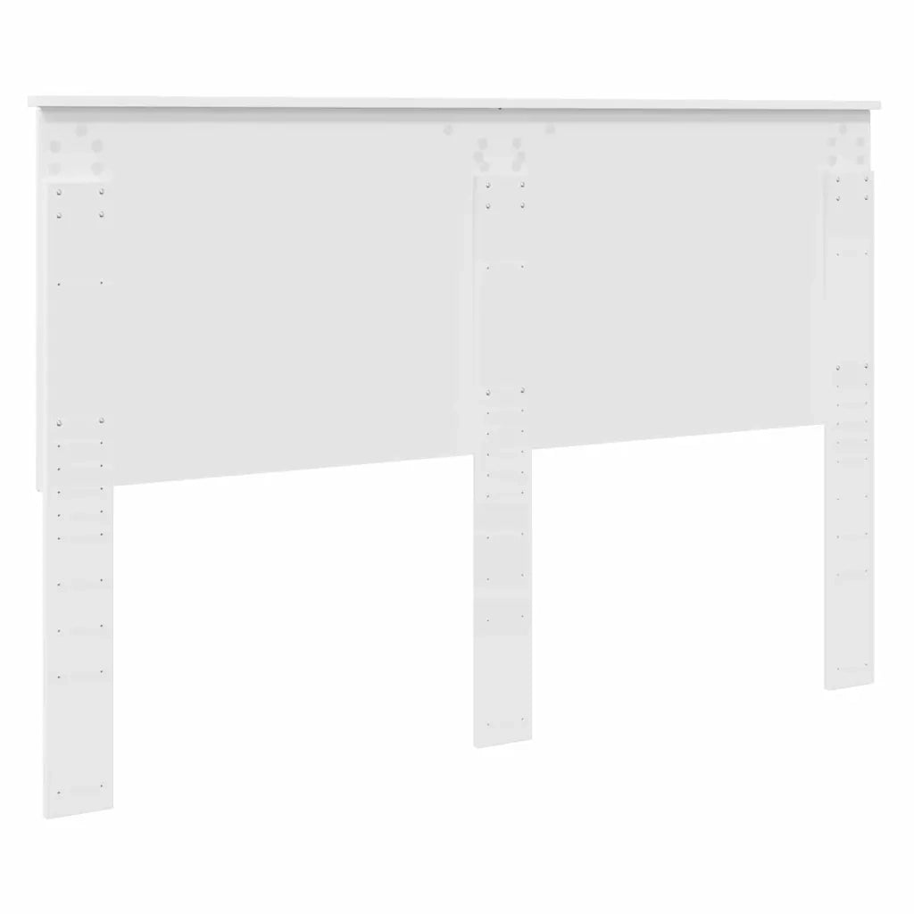 Testiera-Testata-Testiera Decorativa Bianco 150 cm Legno multistrato 869804