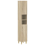 Armadio da Bagno con Ripiano Aperto ARNHEM Rovere Sonoma 896597