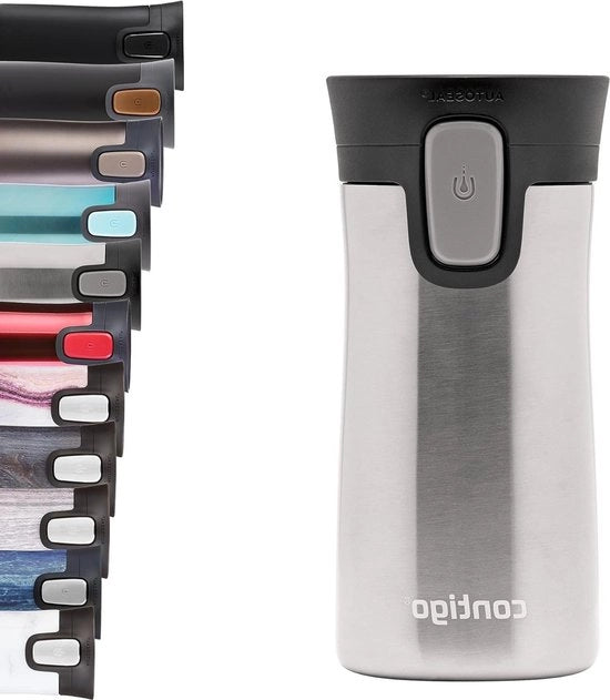 Tazza di viaggio isolata in acciaio inossidabile senza perdite - 300 ml