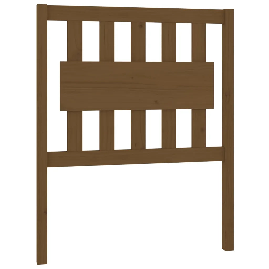 Testiera | Testata per Letto ambra 80,5x4x100cm in Legno Massello di Pino