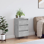 Credenza Grigio Cemento 40x35x70 cm in Legno Multistratocod mxl 104165